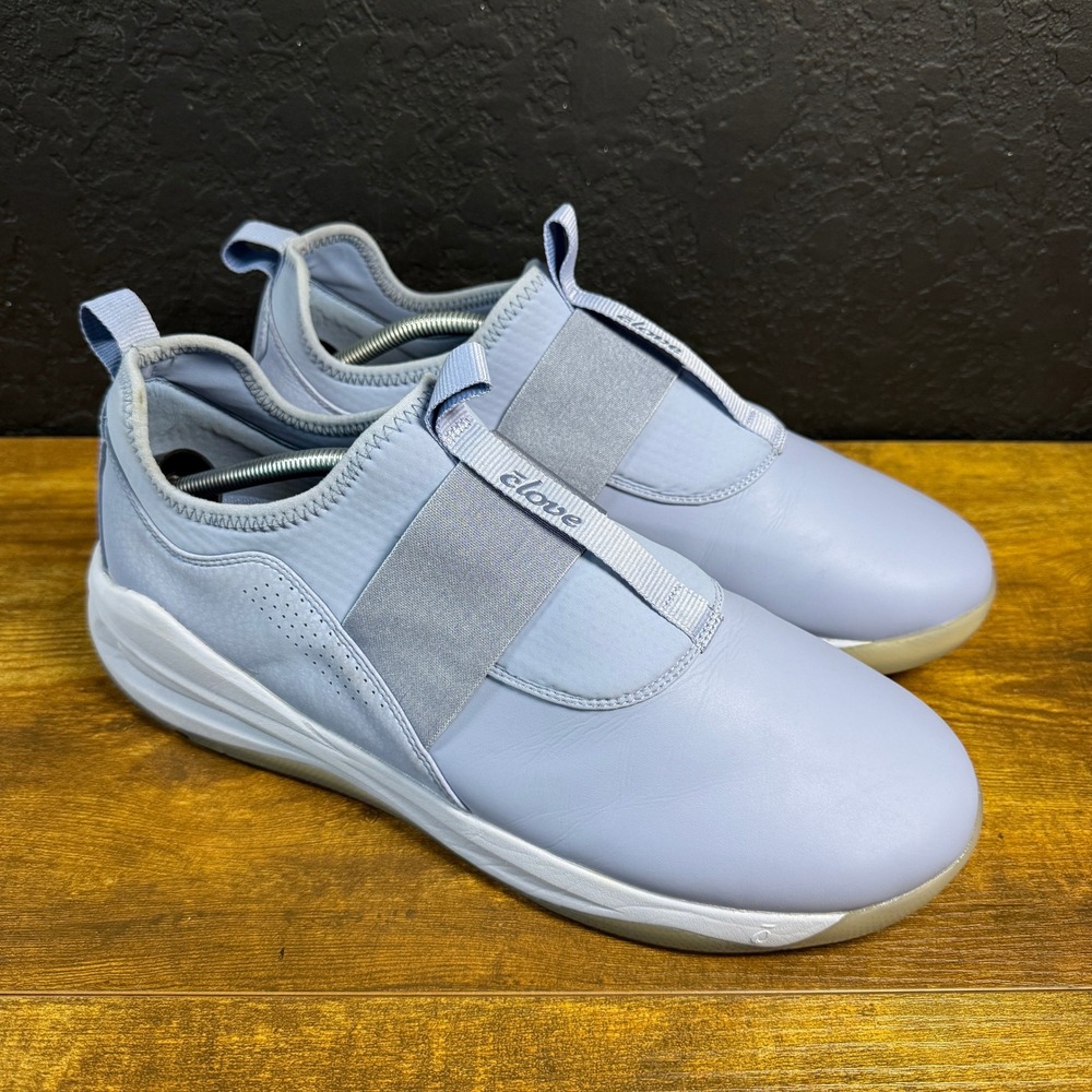 Clove Solo Lavender Purple Synthetic Leather Nursing Shoes Mens Size 13